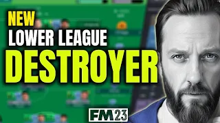 THE BEST LOWER LEAGUE TACTIC.. | Football Manager 2023