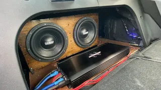 THIS IS WHAT 2 12" SUBWOOFERS SHOULD SOUND LIKE IN A TRUNK!