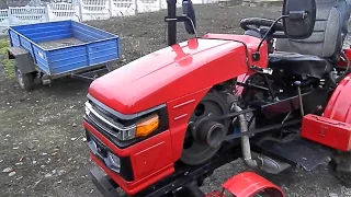Мини-трактор полноприводный ДВ-154 модернизированный. ч.1.