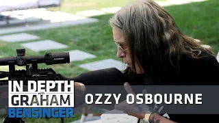 Ozzy Osbourne on sobriety, air rifles