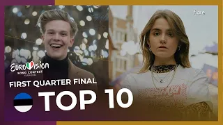 Eesti Laul 2022 (Estonia 🇪🇪) | Quarter-Final 1 - My Top 10