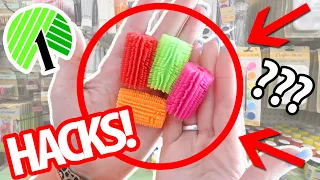 Use *WEIRD* items from Dollar Tree for these GENIUS HACKS & ideas!