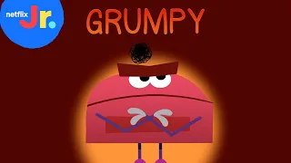 Grumpy 😡 Storybots Feelings & Emotions Songs for Kids | Netflix Jr