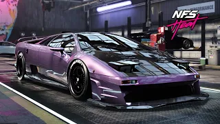 Lamborghini Diablo midnight build NeedForSpeed HEAT