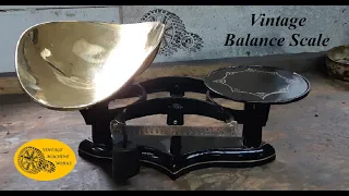 Vintage Brass Scale [Restoration]