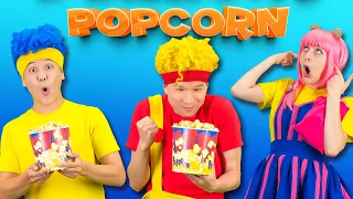 Chicky & Yummy Popcorn | D Billions Kids Songs