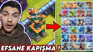 YENİ İNŞAATÇI KULÜBESİ vs TÜM BİRLİKLER !! (Efsane Kapışma Oldu !) - Clash Of Clans