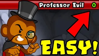 Easily Beat the NEW Professor Evil Challenge... (Bloons TD Battles)