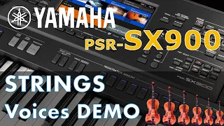 Strings Voices - Demo - Yamaha PSR-SX900