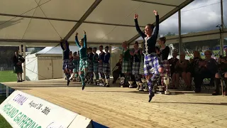 World Highland Dancing Champions perform Highland Fling