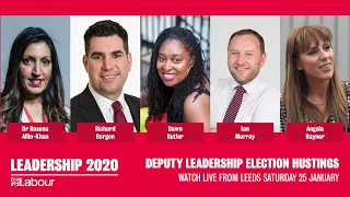 Deputy Leadership Hustings Live from Leeds