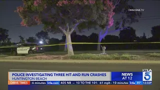 Huntington Beach police seek hit-and-run driver possibly tied to 3 bicycle crashes