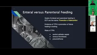 Nutrition and Management of Enterocutaneous Fistula