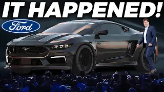 Ford CEO Reveals INSANE NEW Electric Ford Mustang & SHOCKS The Entire Car Industry!