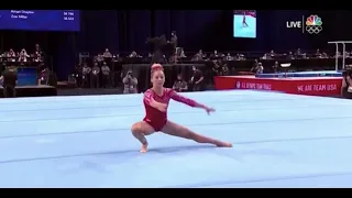 MyKayla Skinner Floor 2021 USA Gymnastics Trials Day 1