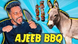 AJEEB BBQ 🍖 | The Fun Fin❤️ | Comedy Skit 😂 | Funny Sketch | Bakra Eid Special