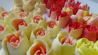 Тюльпаны из крема  Насадки "Тюльпан" Russian tulip piping