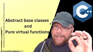 C++ Abstract base classes and pure virtual functions [7]