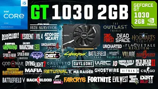 GT 1030 Test in 50 Games in 2023