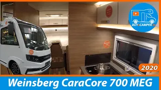 Weinsberg CaraCore 700 MEG | Integrated Made in Germany | Motorhome Tour | Caravansalon Dusseldorf