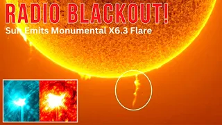 Sun Unleashed Its Full Power with a X6.3 Flare: The Sun’s Biggest Explosion in 6 Years