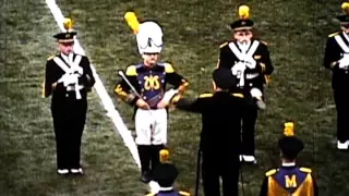 University of Michigan Marching Band - Phoenix Project (Early 60s 16mm Sound Film)