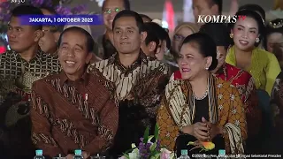 NGAKAK! Cak Lontong Bikin Jokowi dan Iriana Tertawa di Istana Berbatik