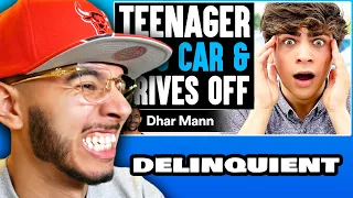 Teen HITS CAR and DRIVES OFF (Dhar Mann) | Reaction!