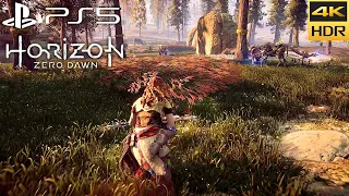 Horizon Zero Dawn | PS5 Patch - 60FPS Update Gameplay [4K 60FPS HDR]
