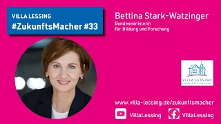 #ZukuntfsMacher #33 Bettina Stark-Watzinger zum Thema Forschung