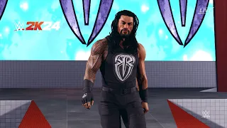 WWE 2K24 - Roman Reigns 15' Wrestlemania 21 Arena ENTRANCE (PS5)