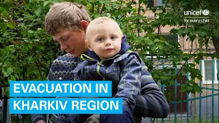 Families in Kharkiv Region are forced to leave their homes