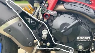 BUILDING A RACE HYPERMOTARD!! Ep. 1: rearsets