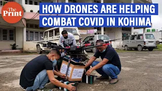 In Kohima, drones carry medical supplies for quarantine centres & Covid hospitals