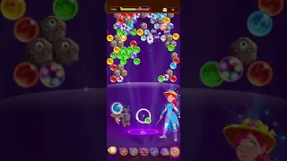 BUBBLE WITCH 3 SAGA LEVEL 2915 ~ BOOSTERS, NO CATS, NO HATS