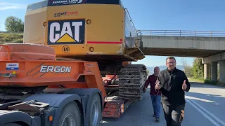 Loading & Transporting The Caterpillar 385C Excavator - Sotiriadis/Labrianidis Construction - 4k
