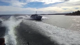 Torpedo boats from the 40s and 50s having fun. Restored back to original.