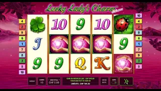 Lucky Lady Charm Deluxe Slot - Big win !
