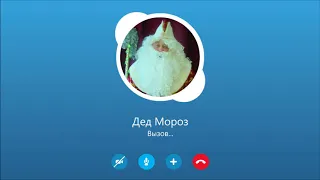 Дед Мороз скайп