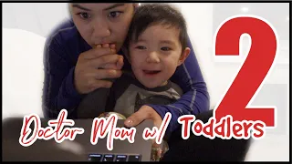 Productive Morning Routine w/ 2 Toddlers | Doctor Mom
