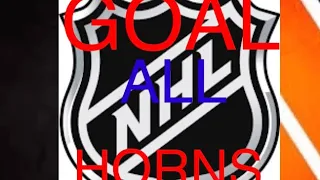 ALL NHL GOAL HORNS 2021