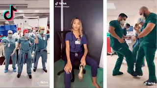 Medical Workers Vibing on Tik Tok