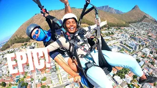 Capetown Paragliding from Signal Hill || South Africa 2022 #Tandem #Paragliding