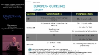 Perspectives on outcome  The surgeon - Enhanced Recovery after Surgery (ERAS®)