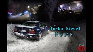 BMW E36 325TDS Snow Street Drift (Open Diff)