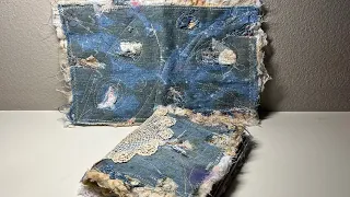 Grungy Denim Journal Cover Part #1