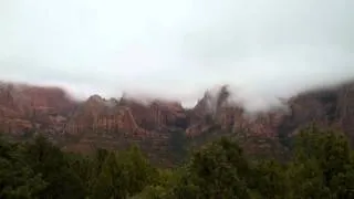 Zion Timelapse in Kolob Canyon