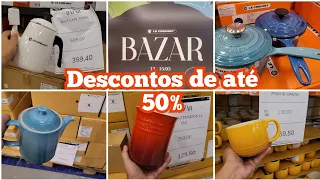 BAZAR DA LE CREUSET 2024/ PEÇAS COM ATÉ 50% DE DECONTOS.