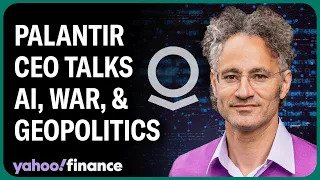 Palantir CEO talks AI platform, large language models, and software-driven weapon systems