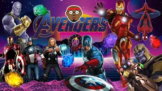 SuperHero Run  | Avengers Run and Freeze | Kids Avengers Game | Brain Break | PhonicsMan Fitness